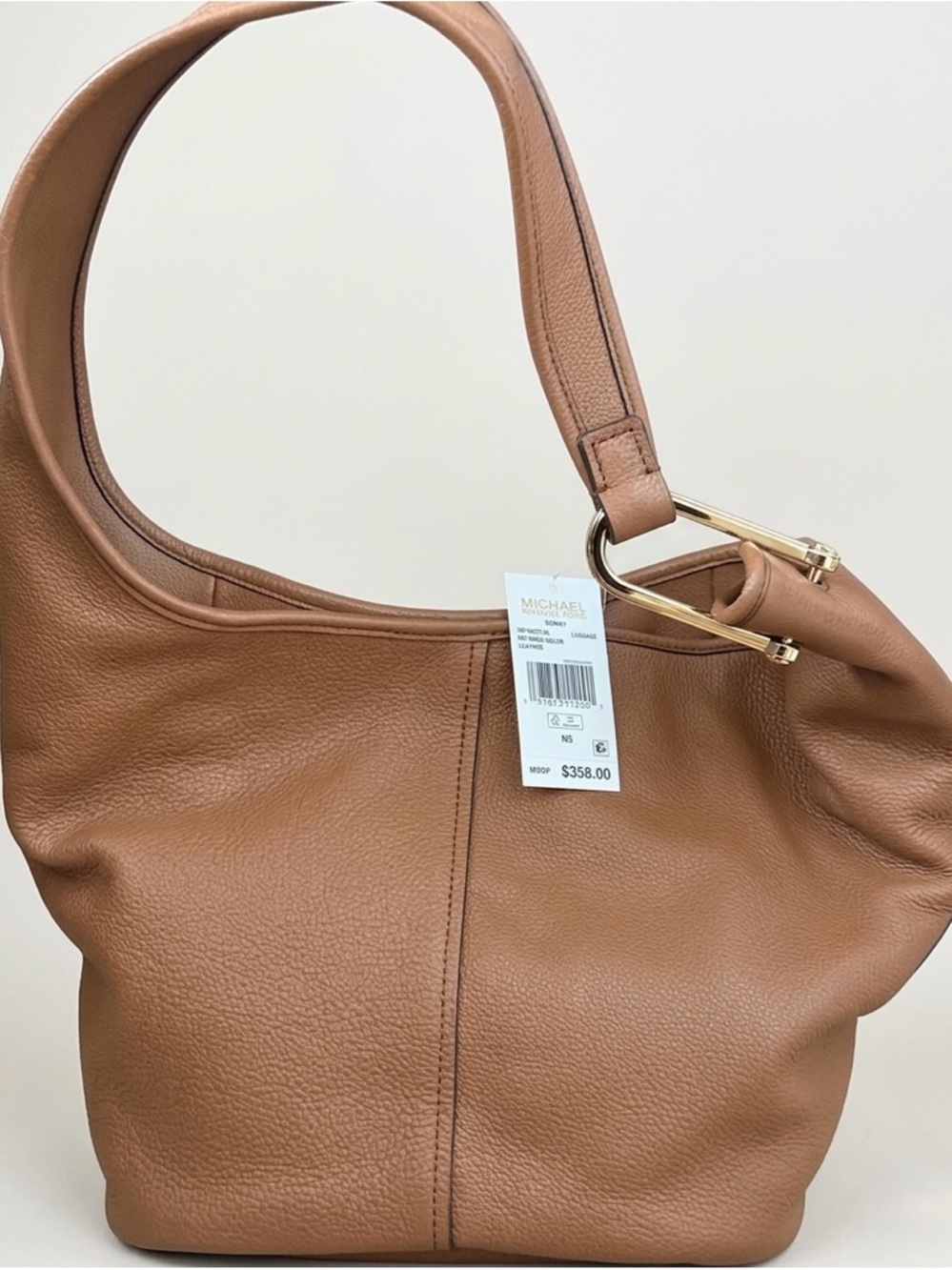 Michael Kors Tan Leather “Sonny” Bag NWT